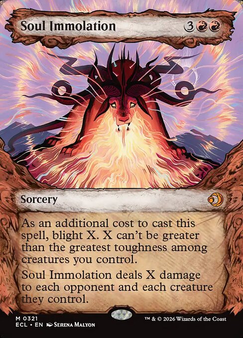 Soul Immolation - ecl Lorwyn Eclipsed - #321