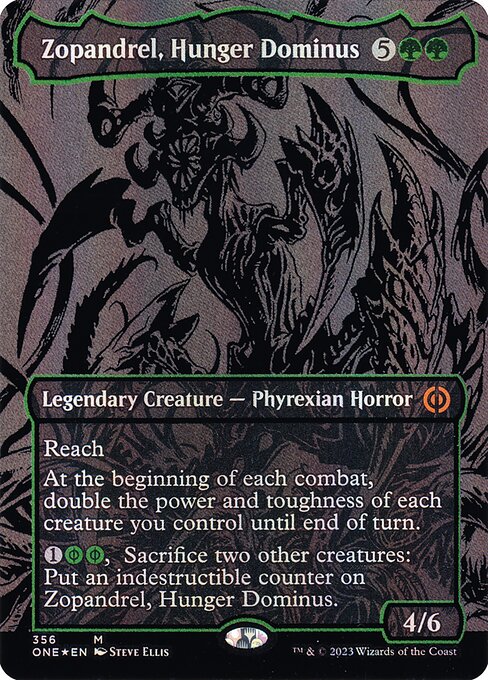 *Foil Zopandrel, Hunger Dominus — ONE — 356