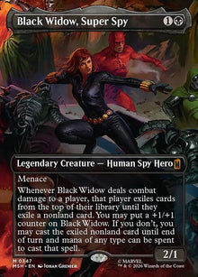 Black Widow, Super Spy - Marvel Super Heroes #347
