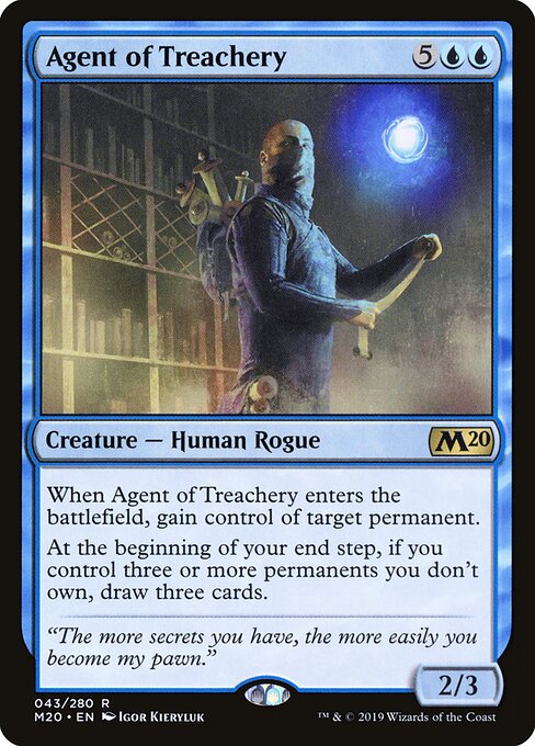 Agent of Treachery - m20 Core Set 2020 - #43
