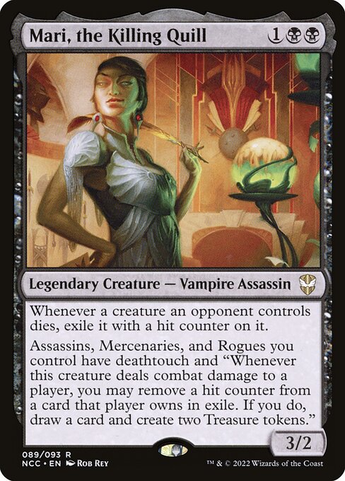 Mari, the Killing Quill - ncc New Capenna Commander - #89