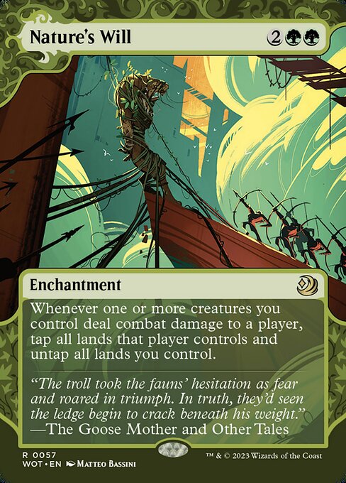 Nature's Will - (wot Wilds of Eldraine: Enchanting Tales-57)