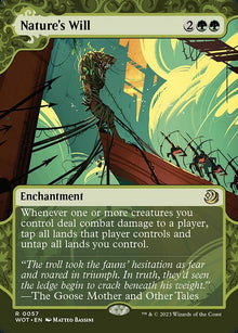 Nature's Will - (wot Wilds of Eldraine: Enchanting Tales-57)