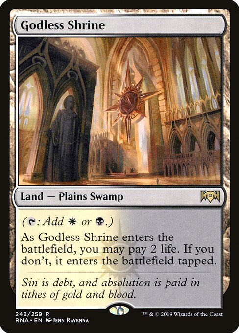 Godless Shrine - (rna Ravnica Allegiance-248)