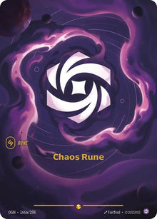 Chaos Rune (Alternate Art) - Alternate Art - 166a/298