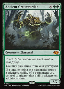 Ancient Greenwarden — J25 — 627