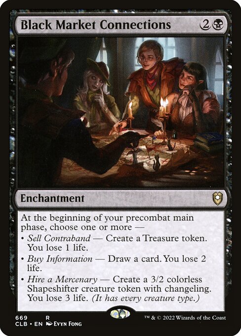 Black Market Connections — CLB — 669