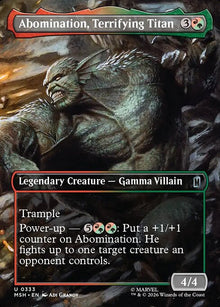 Abomination, Terrifying Titan - Marvel Super Heroes #333