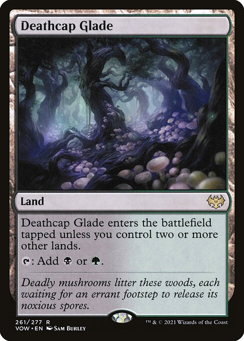 *Foil Deathcap Glade — VOW — 261