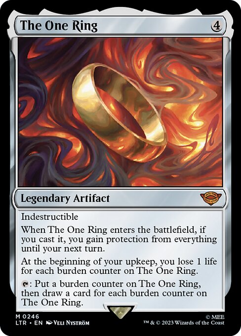 The One Ring - ltr The Lord of the Rings: Tales of Middle-earth - #246