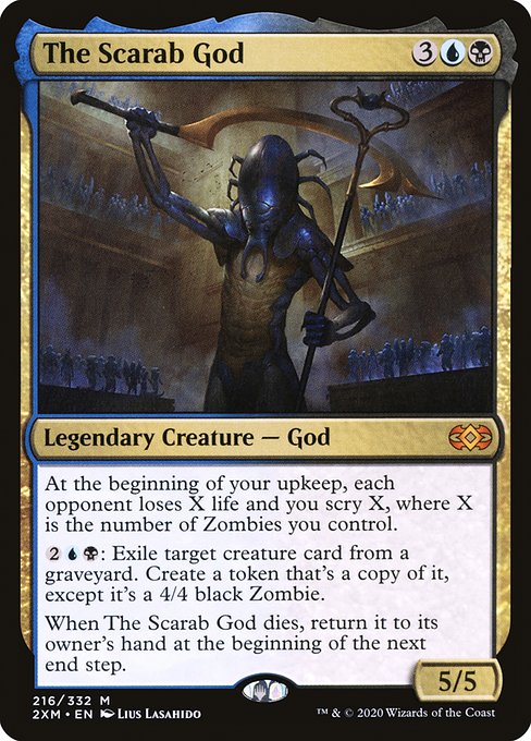 The Scarab God — 2XM — 216