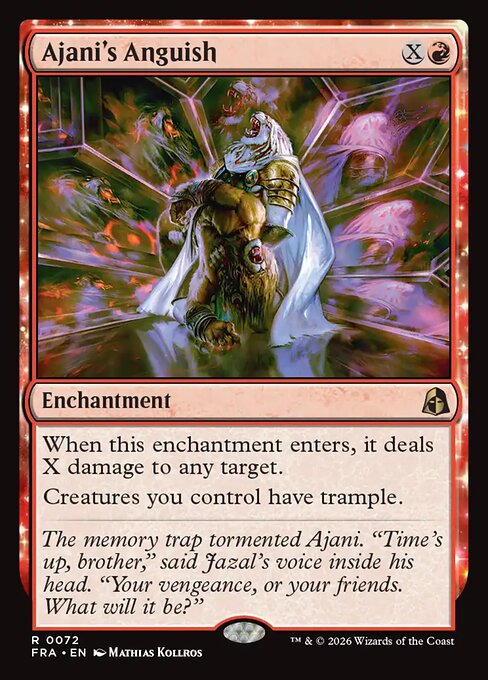 Ajani's Anguish - fra Reality Fracture - #72