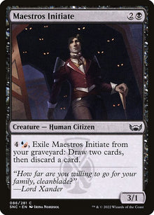 Maestros Initiate — SNC — 86