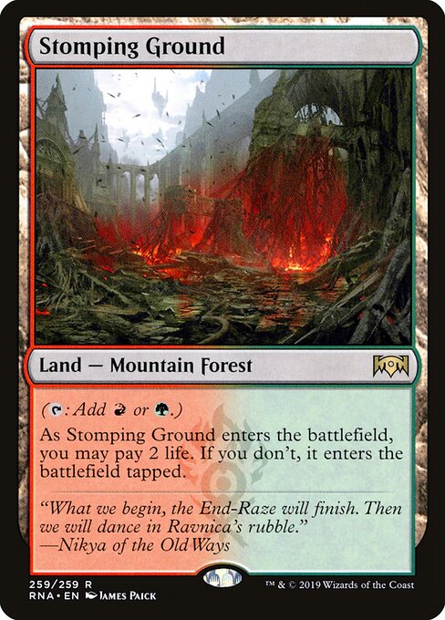 Stomping Ground - (rna Ravnica Allegiance-259)