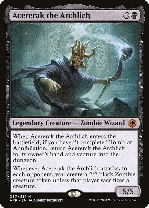 Acererak the Archlich — afr — 87
