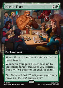 Heroic Feast - Marvel Super Heroes #414