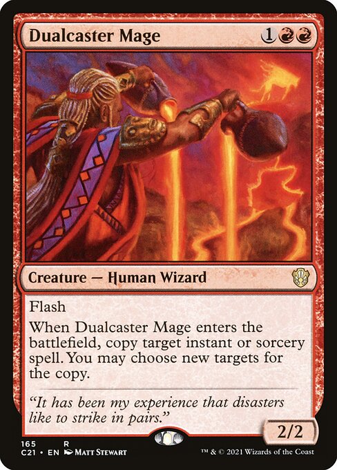 Dualcaster Mage — C21 — 165