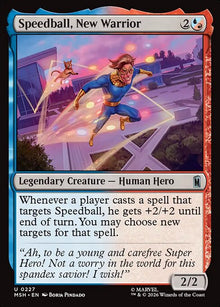 Speedball, New Warrior - Marvel Super Heroes #227