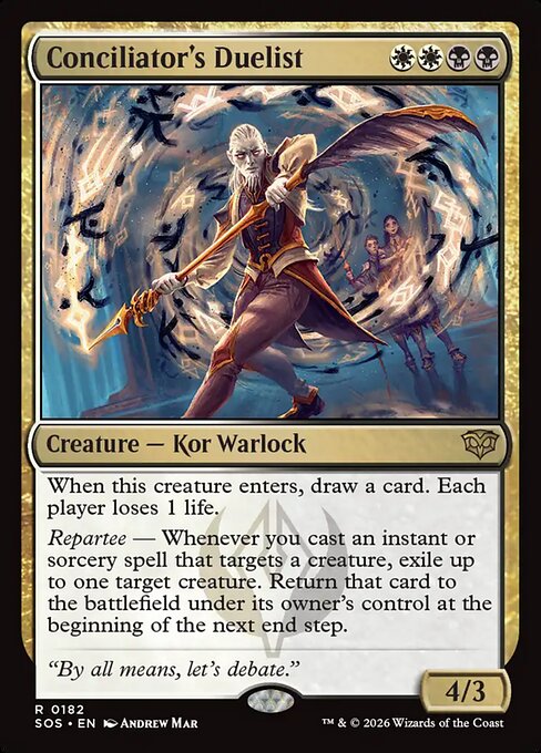 Conciliator's Duelist - (sos-182) - Near Mint (*Foil )