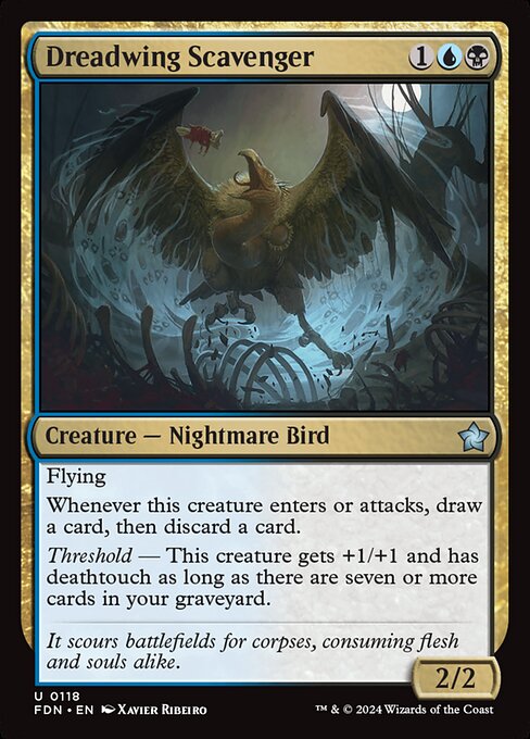 *Foil Dreadwing Scavenger — FDN — 118