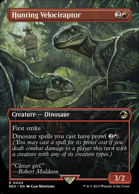Hunting Velociraptor — REX — 4