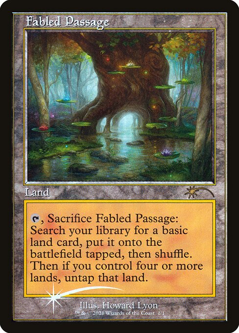 *Foil Fabled Passage — PW21 — 4