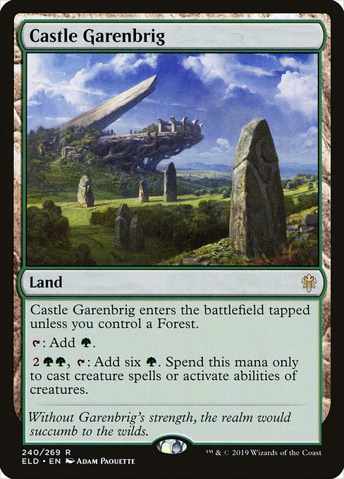 *Foil Castle Garenbrig — ELD — 240