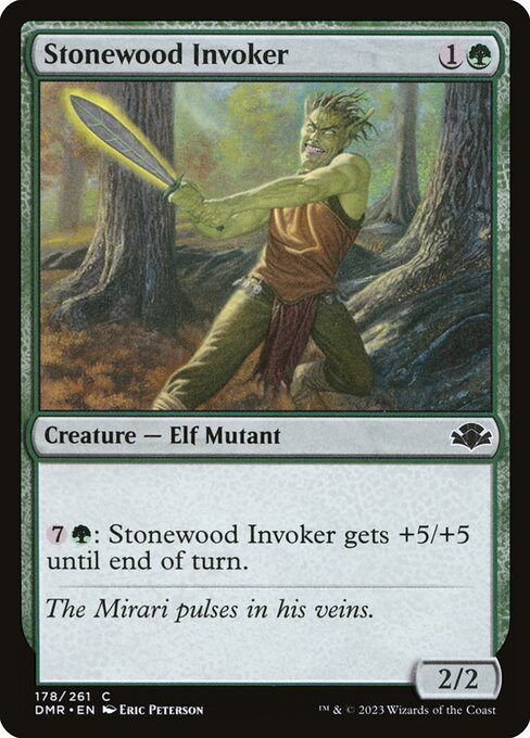 Stonewood Invoker - (dmr-178) - Near Mint (*Foil )