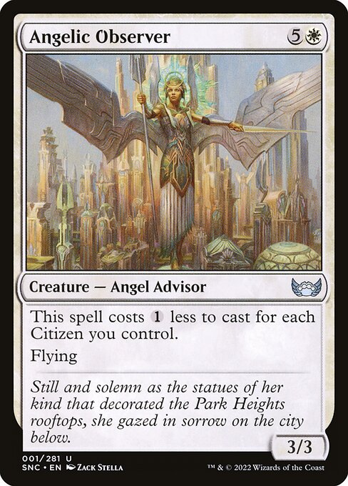 Angelic Observer — SNC — 1