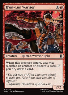 K'un-Lun Warrior - Marvel Super Heroes #140
