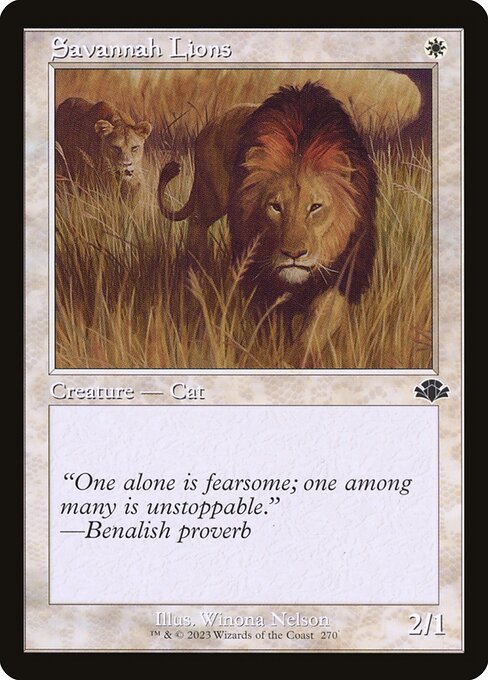 Savannah Lions — DMR — 270