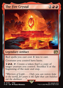 *Foil The Fire Crystal — fin — 135