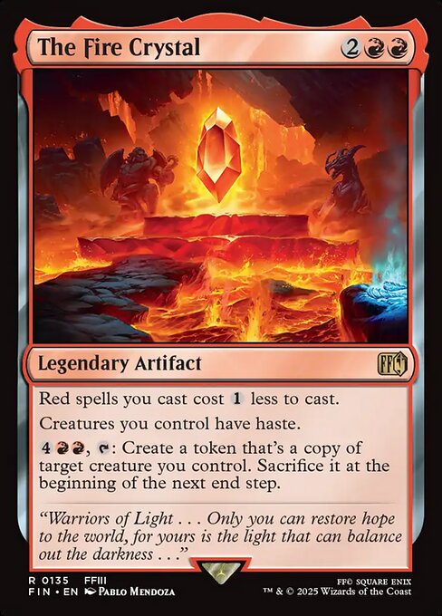 The Fire Crystal — FIN — 135