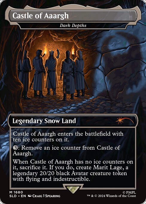*Foil Dark Depths — SLD — 1680