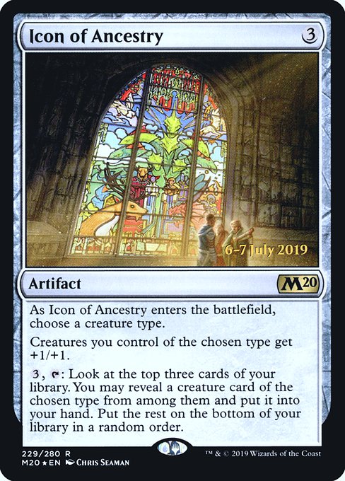 *Foil Icon of Ancestry — PM20 — 229s