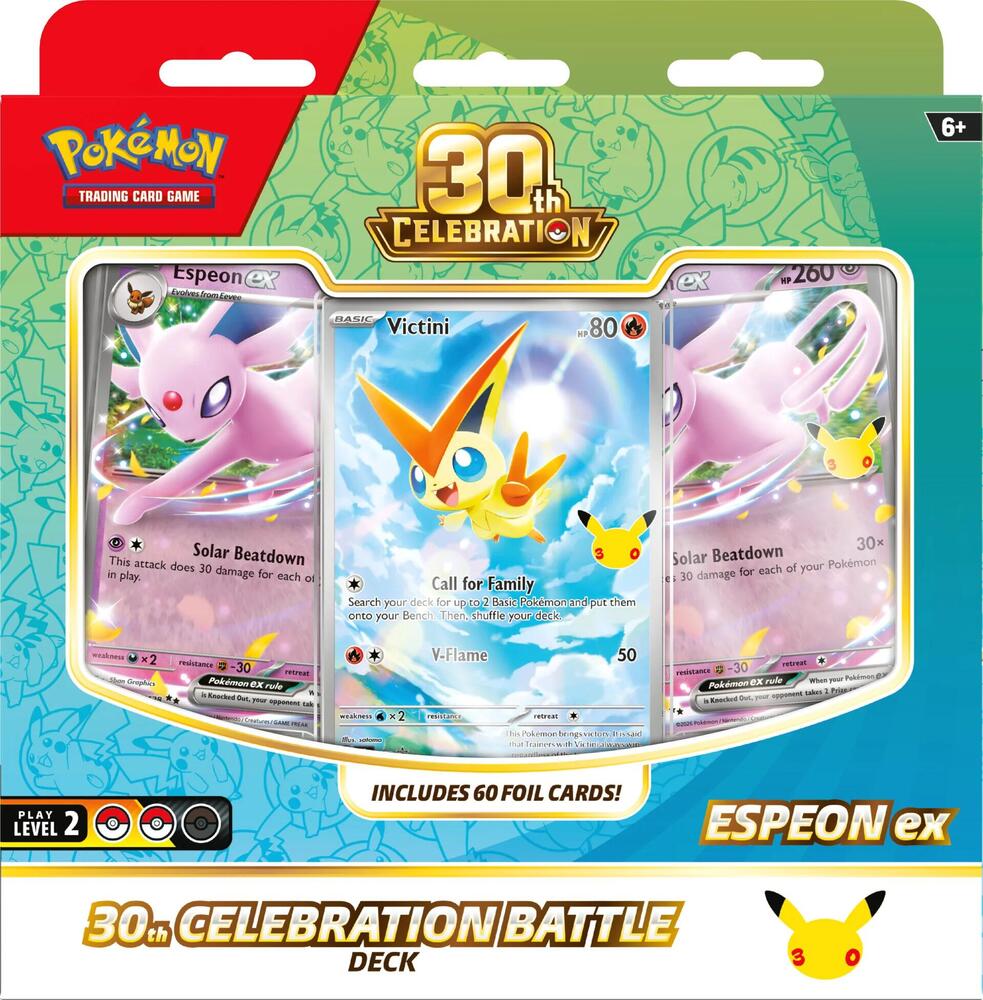 Pokemon - 30th Anniversary - Battle Deck - Espeon