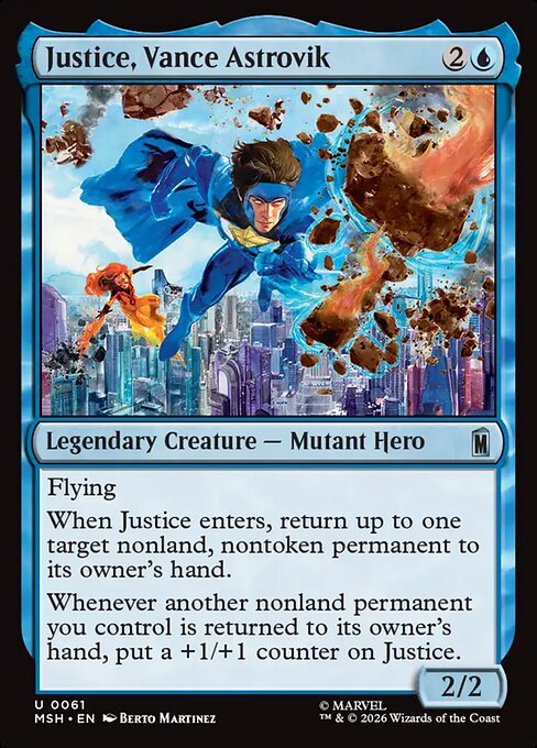 Justice, Vance Astrovik - Marvel Super Heroes #61