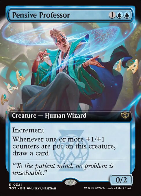 Pensive Professor - (sos Secrets of Strixhaven-321)