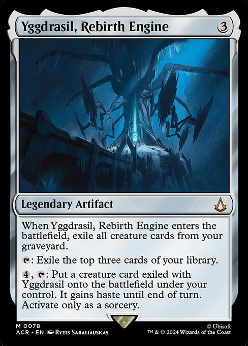 Yggdrasil, Rebirth Engine — ACR — 78