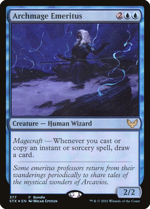 *Foil Archmage Emeritus — STX — 377