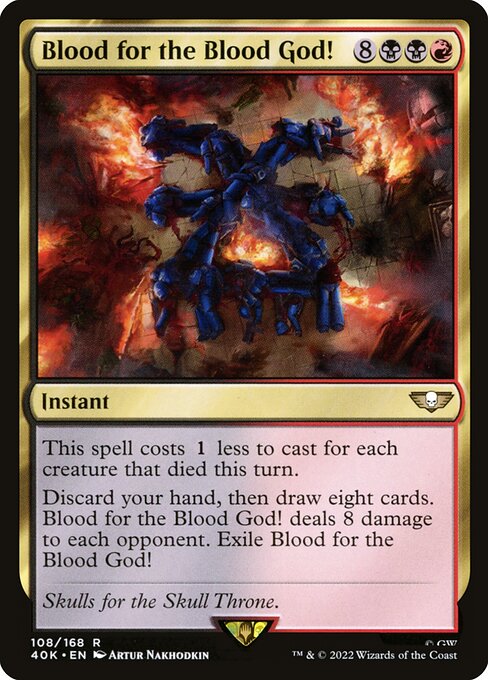 Blood for the Blood God! — 40K — 108