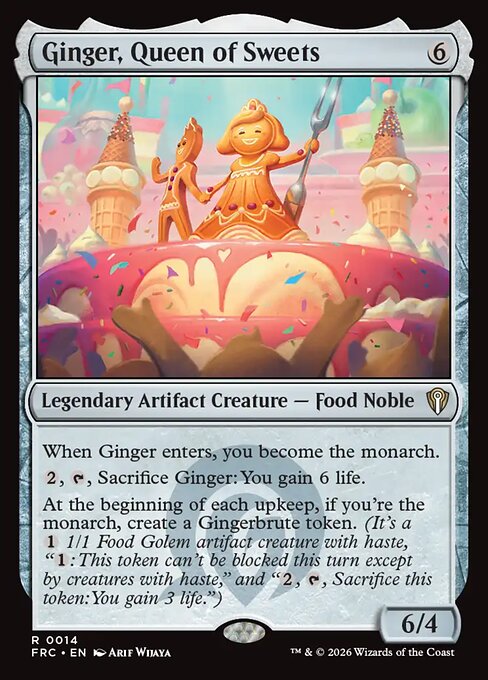 Ginger, Queen of Sweets - frc Reality Fracture Commander - #14