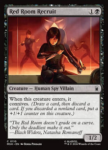 Red Room Recruit - Marvel Super Heroes #110