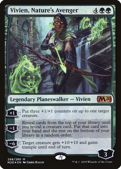 *Foil Vivien, Nature's Avenger — M20 — 298