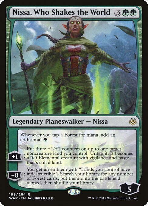 Nissa, Who Shakes the World — WAR — 169