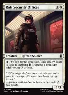 Raft Security Officer - Marvel Super Heroes #33