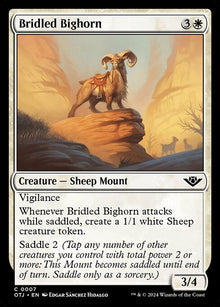 *Foil Bridled Bighorn — OTJ — 7