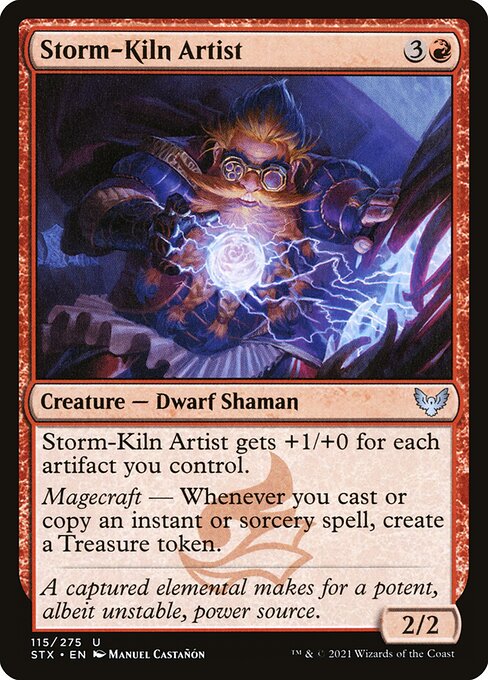 Storm-Kiln Artist - (stx-115) - Near Mint (*Foil )