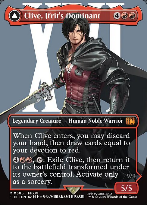 Clive, Ifrit's Dominant // Ifrit, Warden of Inferno - fin Final Fantasy - #385
