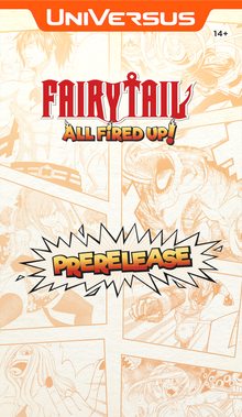 Universus: Fairy Tail All Fired Up! - Prerelease Event Ticket